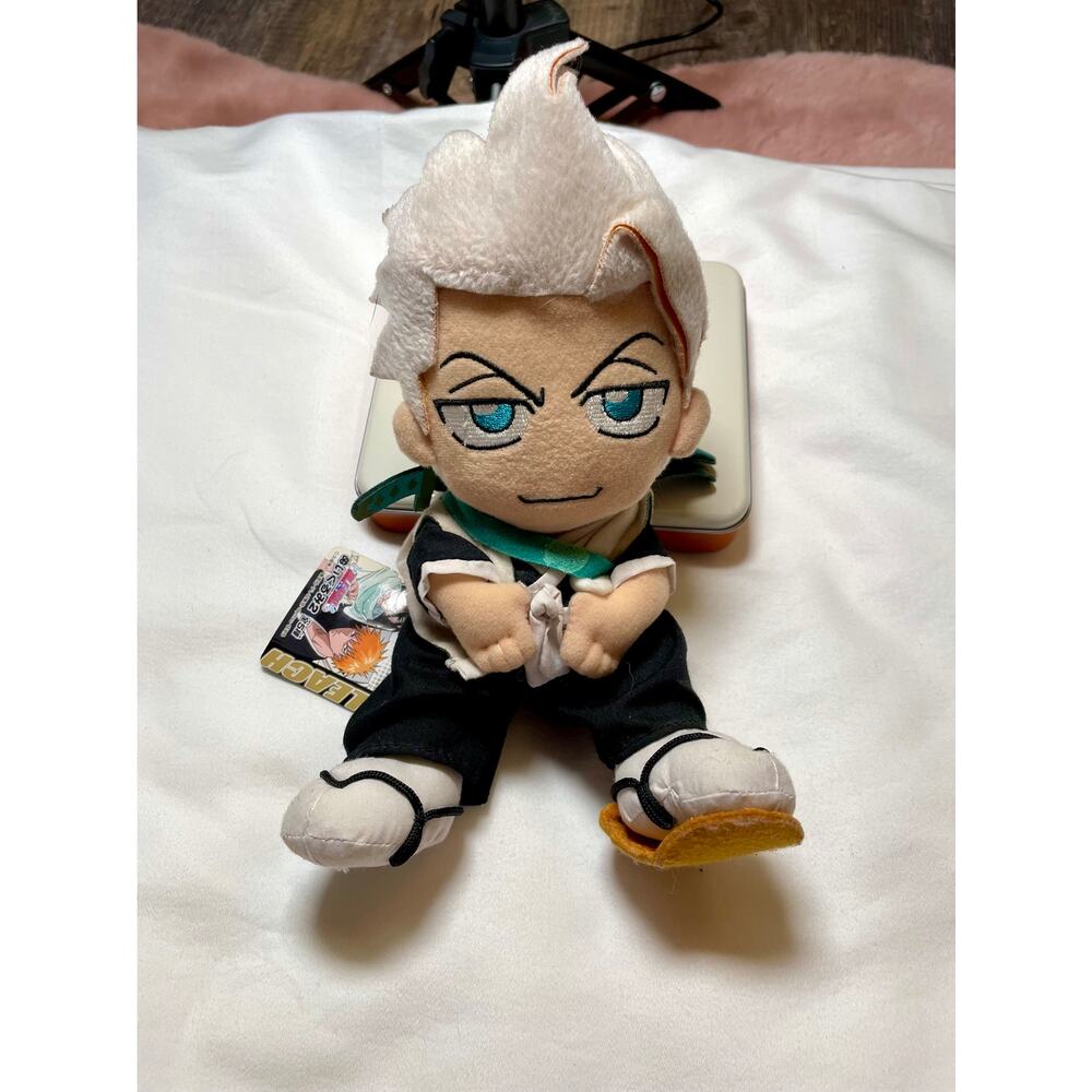 Brand New 2005 Bleach - Toshiro Hitsugaya Plush W/ Tags Rare, HTF, and OOP